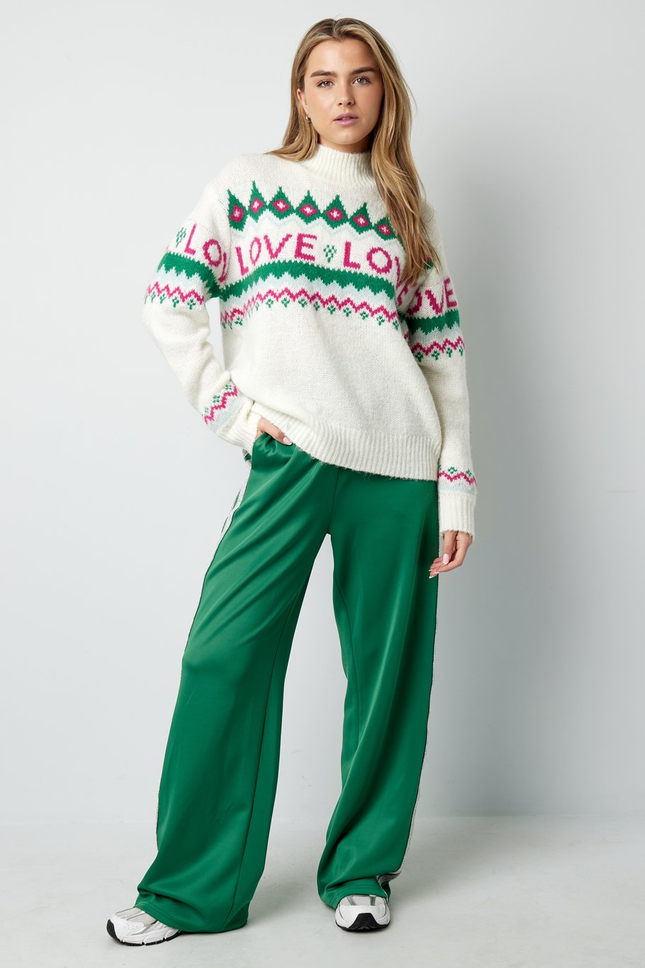 Suéter Love Sweater Weather - rosa Imagen5